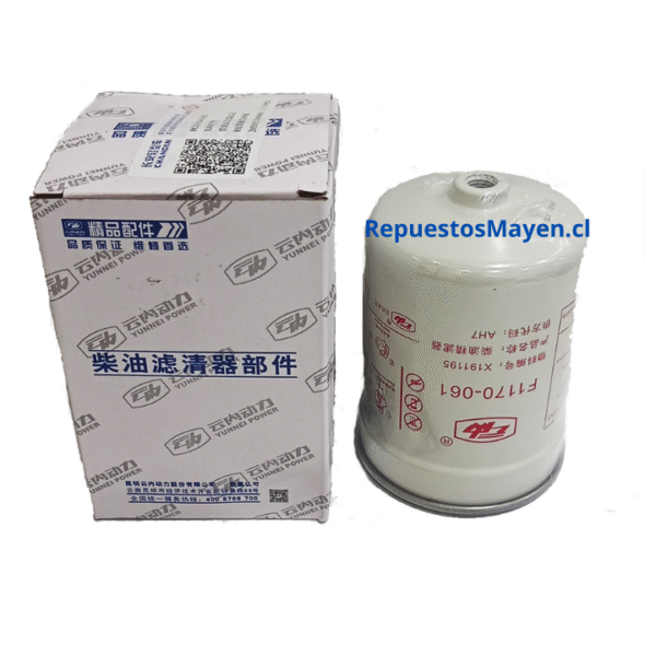 Filtro de petróleo changan hunter 1.9
